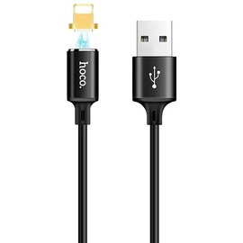 Кабель Hoco Lightning магнитный U28 1.2m Black (000000260)