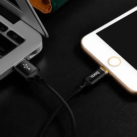 Кабель Hoco Lightning магнитный U28 1.2m Black (000000260), изображение 4
