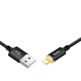 Кабель Hoco Lightning магнитный U28 1.2m Black (000000260), изображение 5