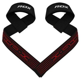 Лямки для тяги RDX S4 Gym Cotton Gel Straps Black Plus (WAC-S4B+), Цвет : Black, изображение 2