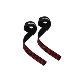 Лямки для тяги RDX S4 Gym Cotton Gel Straps Black Plus (WAC-S4B+), Цвет : Black, изображение 3