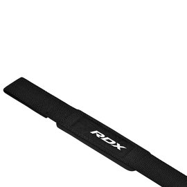 Лямки для тяги RDX S4 Gym Cotton Gel Straps Black Plus (WAC-S4B+), Цвет : Black, изображение 4