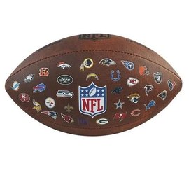 Мяч для американского футбола Wilson NFL OFF Throwback 32 Team Logo (WTF1758XBNF32), Размер: 5