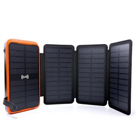 Повербанк Mibrand Extreme Solar Folding 3 Lights 20000 mAh Black (MI20K/S&F3)