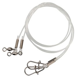 Поводок Savage Gear Regenerator Trace 100cm 0.85mm 20kg Swivel Needle Snap (3 шт/уп.) 54871, Разрывная нагрузка, кг : 20 кг, Общая длина: 1000