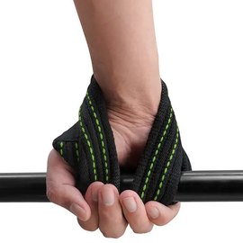Силовые ремни RDX Gym Lifting 8 Figure Straps Army Green L (WAC-W8AGN-L), Размер: L, Цвет : Зелёный, изображение 2