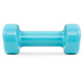 Гантель PowerPlay 4103 виниловая 0,5 кг голубая (PP_4103_0,5kg), Вес: 0.5 кг, Цвет: Голубой, изображение 2