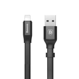 Кабель Baseus Lightning Nimble Portable 2A, 0.23M CALMBJ-B01 Black (000001732)