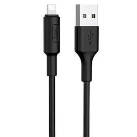 Кабель Hoco Lightning X25 1m Black (000001172), Цвет: Black