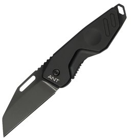 Маленький складной нож Extrema Ratio ANT Black (04.1000.0467/BLK/BLK), Покрытие клинка: MIL-C-13924 Burnishing