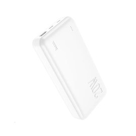 Повербанк HOCO Tacker J87A 20000 mAh 20W White (6931474761040), Ёмкость: 20 000 mAh, Цвет : Белый, изображение 2