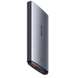 Зарядное устройство Baseus Gan5 Pro Ultra - Slim Fast Charger C + U 65W Overseas Edition CCGP150113 Grey (000010572), изображение 4