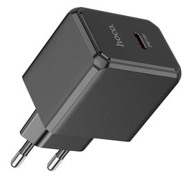 Зарядний пристрій Hoco Type-C to Lightning cable Ocean single port charger CS13A 1type-C, 20W/3A, PD/QC Black (000010371), зображення 2