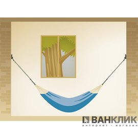 Крепления для подвесных гамаков La Siesta Home Rope black HR-H3