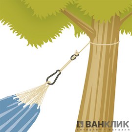 Крепления для подвесных гамаков La Siesta Practico black PR-06