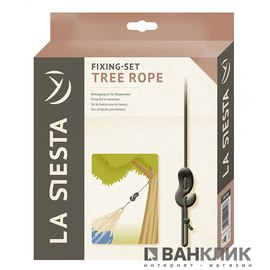 Крепления для подвесных гамаков La Siesta Tree Rope black TR-H3