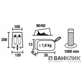 Палатка High Peak Minilite 2 921703