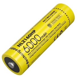 Аккумуляторная батарея Nitecore 21700 20А 6000mAh NL2160HP (6-1522_hp)