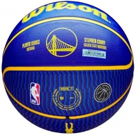 Мяч баскетбольный Wilson NBA Player Icon Outdoor BSKT Curry size 7 (WZ4006101XB7), изображение 4