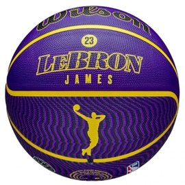 Мяч баскетбольный Wilson NBA Player Icon Outdoor BSKT Lebron NE size 7 (WZ4027601XB7), изображение 2