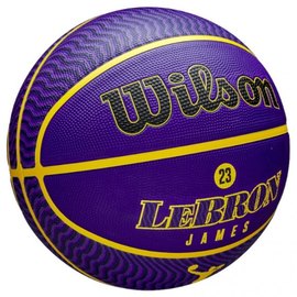 Мяч баскетбольный Wilson NBA Player Icon Outdoor BSKT Lebron NE size 7 (WZ4027601XB7), изображение 3