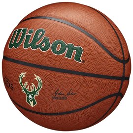 М'яч баскетбольний Wilson NBA Team Composite BSKT MIL Bucks 295 size 7 (WTB3100XBMIL), зображення 3