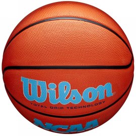 Мяч баскетбольный Wilson NCAA Elevate VTX BSKT Orange/Blue size 5 (WZ3006802XB5), Размер: 5