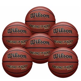 Мяч баскетбольный Wilson Reaction Pro 295 size 7 (WTB10137XB07), Размер: 7, Цвет: Янтарный, изображение 4
