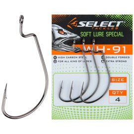 Крючок Select WH-91 #3/0 (4 шт/уп) (1870.50.38), Номер крючка, № : 3/0