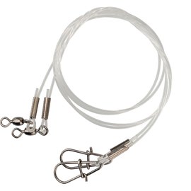 Поводок Savage Gear Regenerator Trace 100cm 1.0mm 25kg Swivel Needle Snap (3 шт/уп) 54873, Разрывная нагрузка, кг : 25 кг, Общая длина: 1000