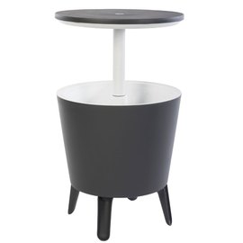 Стол - бар пластиковый Keter Cool Bar графит (7290106920644), Цвет : Графит