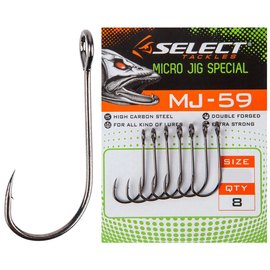 Крючок Select MJ-59 Micro Jig Special #2 (8 шт/уп) (1870.50.45), Номер крючка, № : 2