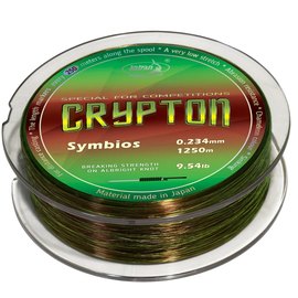 Леска Katran Crypton Symbios 1250m neon/brown 0.234mm 9.05lb/3.43kg (2500000214110), Разрывная нагрузка, lb : 9.05, Размотка, м : 1250