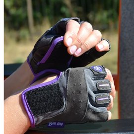 Перчатки для фитнеса Power System PS-2560 Purple M (PS-2560_M_Purple), Размер: M, Цвет: Серый/Фиолетовый, изображение 5