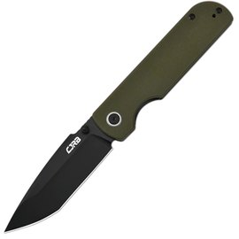 Кишеньковий ніж CJRB Nova Green PVD (J1937-BGN), Покриття клинка: Black PVD Coating, Колір: Green