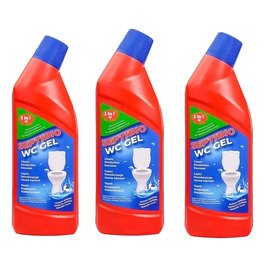 Набір БіоГель Septifos Septibio Gel WC 3в1 750 мл 3 шт