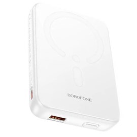 Повербанк Borofone Quick BJ47 10000 mAh PD20W White (6941991109690)