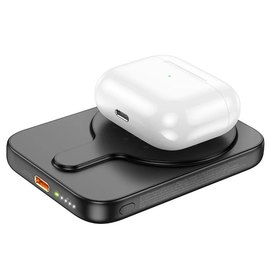 Повербанк HOCO Easy magnetic fast charging J117 5000 mAh Black (вскрытый), изображение 3