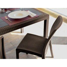 Стул садовый пластиковый Bica Verona коричневый (8003723391952), Цвет: Коричневый, изображение 3