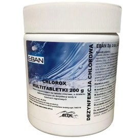 Таблетки для бассейна CHLOROX BLUE TABS многофункциональные 2 шт/уп 400 г (1 таблетка 200 г), Количество таблеток в упаковке: 2 шт., Вес таблетки: 200 г, Вес упаковки: 400 г