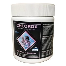 Таблетки для бассейна CHLOROX BLUE TABS многофункциональные 25 шт/уп 500 г (1 таблетка 20 г), Количество таблеток в упаковке: 25 шт., Вес таблетки: 20 г, Вес упаковки: 500 г