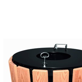 Урна Rud садовая парковая RudWood 70 л (700000), изображение 3