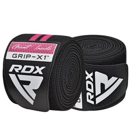 Бинты для колен RDX Gym Knee Wrap R11 Black/Pink (WAH-KR11BP), Цвет: Black/Pink, изображение 4