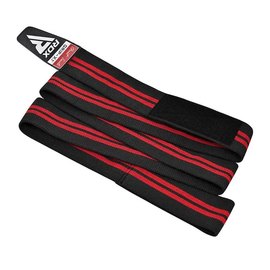 Бинты для колен RDX Gym Knee Wrap R11 Black/Red (WAH-KR11BR), Цвет: Black/Red, изображение 2