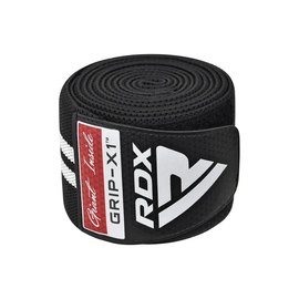 Бинты для колен RDX Gym Knee Wrap R11 Black/White (WAH-KR11BW), Цвет: Black/White, изображение 3