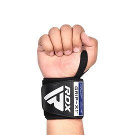 Бинты для запястья (кистевые бинты) RDX Gym Wrist Wrap R11 Black/Blue (WAH-WR11BU), Цвет: Black/Blue, изображение 5