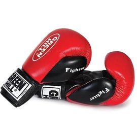 Боксерские перчатки Green Hill Fighter 12 унц красные KBF-2106, Вес: 12 унций, Цвет: Красный