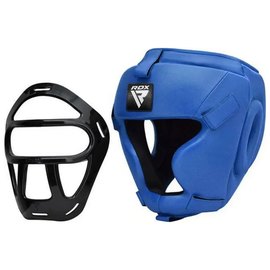 Боксерский шлем RDX T1 Grill Full Blue L (HGR-T1FU-L), Размер: L, Цвет: Синий, изображение 6