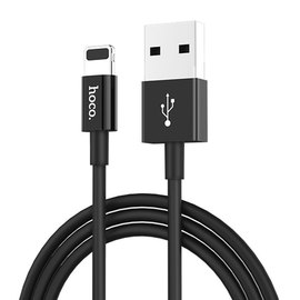 Кабель Hoco Lightning Skilled X23 1M, 2.4A Black (000006228)