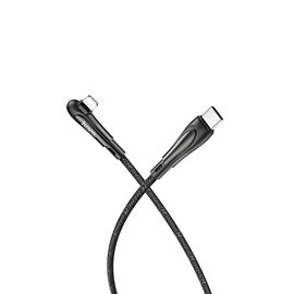Кабель Hoco Type-C to Lightning Rally U84 1.2m, 3A, PD/18W Black (000005540), изображение 2